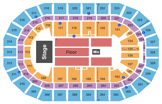 Bell MTS Place Seating