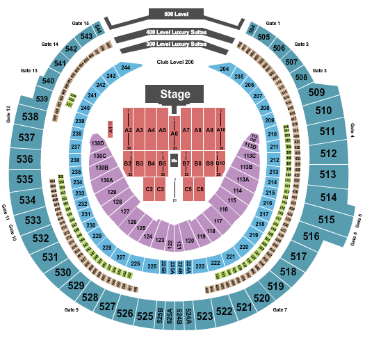 Rogers Centre Seating