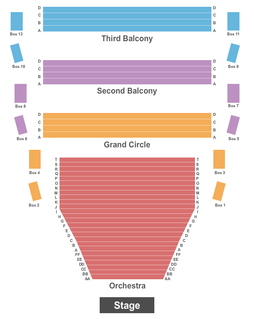 Conexus Arts Centre Seating Chart