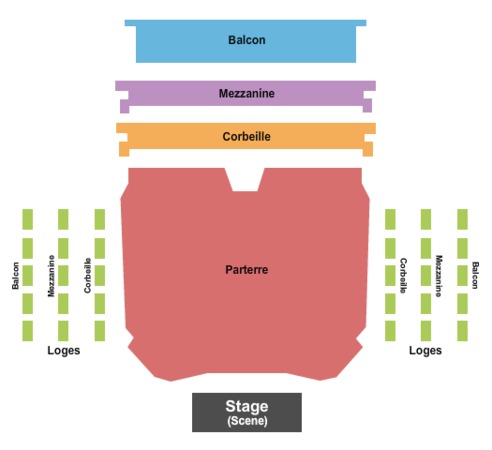 Grand Theatre De Quebec Seating Chart