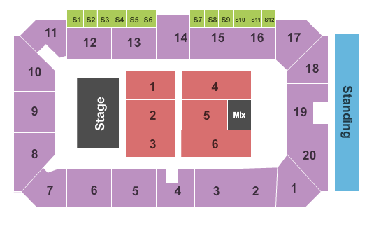 Sudbury Arena Seating